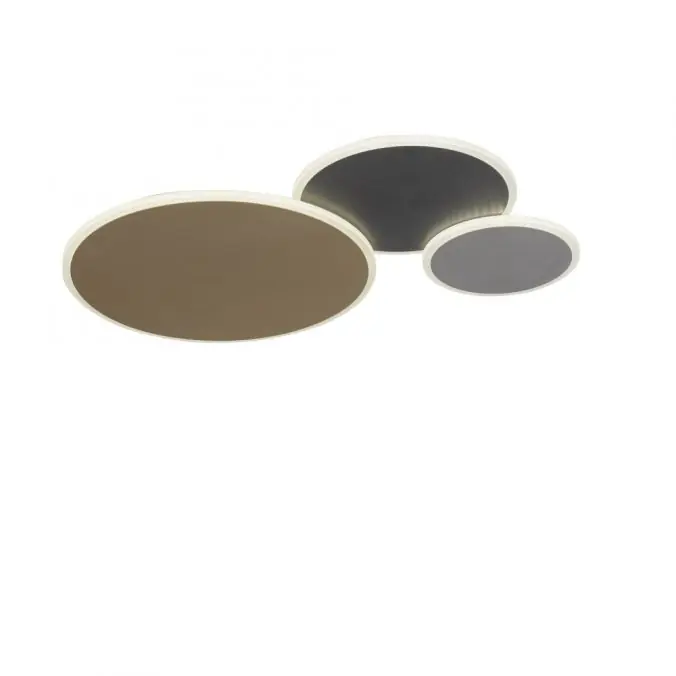 Versand Am Gleichen Tag Paul Neuhaus LED Deckenleuchte Q-PIATO mehrfarbig 3 flamig rund Smart Home