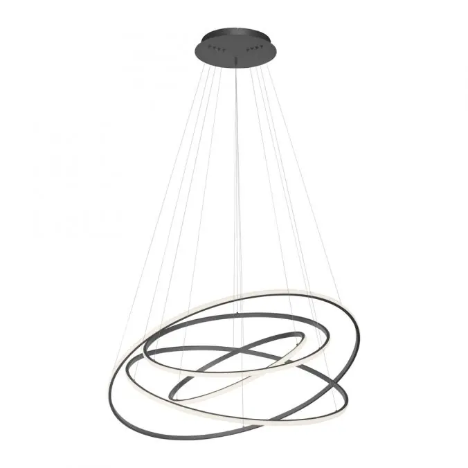 Schnäppchen LED Pendelleuchte anthrazit dimmbar CCT Memoryfunktion höhenverstellbar